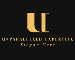 Gold Event Planner Stylist logo design