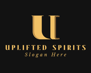 Gold Event Planner Stylist logo design