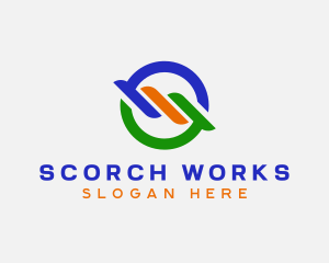 Generic Professional Company Letter S logo design