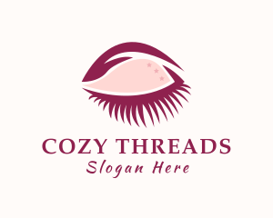 Female Beauty Eyelash logo design