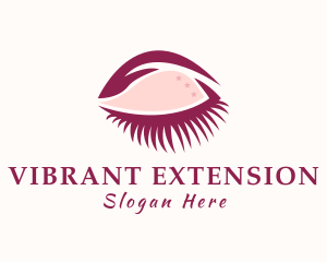 Female Beauty Eyelash logo design