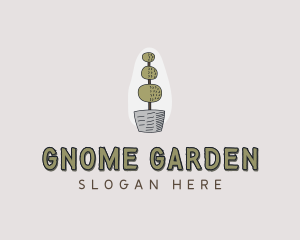 Topiary Tree Garden logo design