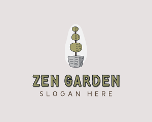 Topiary Tree Garden logo design