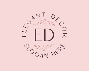 Elegant Boutique Salon logo design