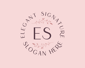 Elegant Boutique Salon logo design