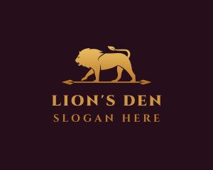 Lion Prowl Safari logo design