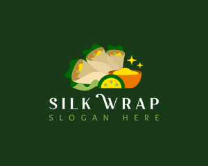 Spring Roll Wrap logo design