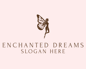 Fairy Wings Cosmetics logo design