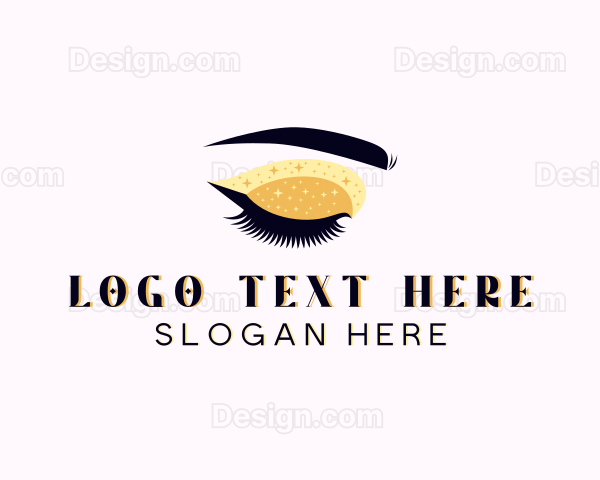 Beauty Eyeshadow Makeup Logo