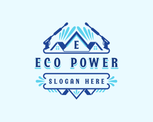 Power Washing Sanitation logo design