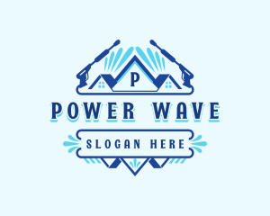 Power Washing Sanitation logo design