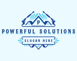 Power Washing Sanitation logo design