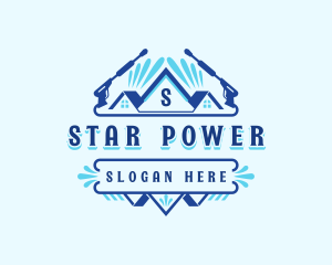 Power Washing Sanitation logo design