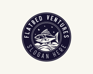 Fishery Tuna Fishing Logo