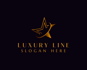 Premium Luxury Star logo design