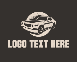 Retro Automotive Car Paint logo