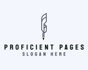 Write Quill Pen Literature logo