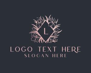 Luxury Wedding Planner Floral logo