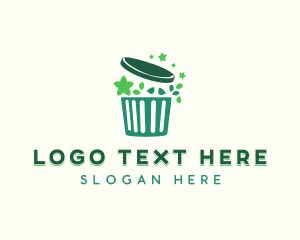 Garbage Trash Bin logo