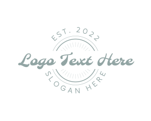 Retro Style Branding logo