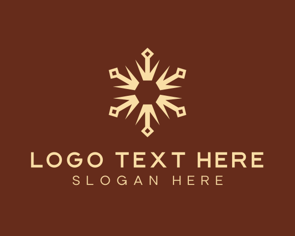 Tribal Sun Decoration  logo