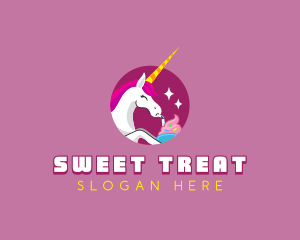 Unicorn Ice Cream logo design