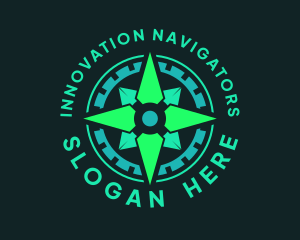 Compass Navigation Business logo design