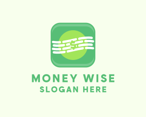 Dollar Money Bank App logo design