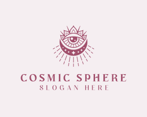 Spiritual Cosmic Eye logo design