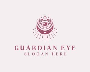 Spiritual Cosmic Eye logo design