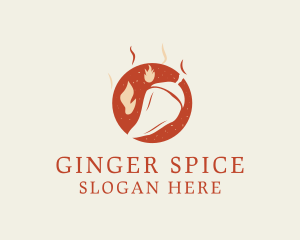 Spicy Chili Pepper logo design