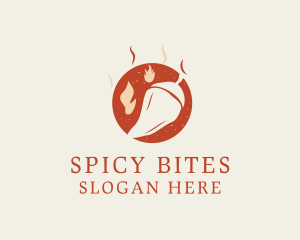 Spicy Chili Pepper logo design