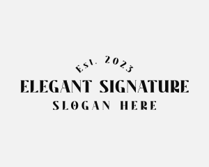 Elegant Luxury Beauty logo design