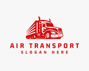 Freight Cargo Truck logo design