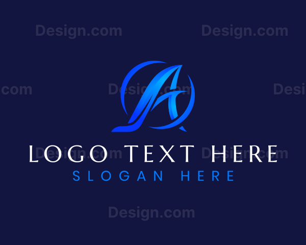 Luxury Elegant Letter A Logo