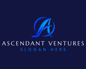 Luxury Elegant Letter A logo design