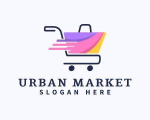 Shopping Bag Cart logo