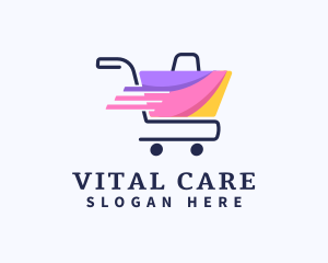 Shopping Bag Cart logo