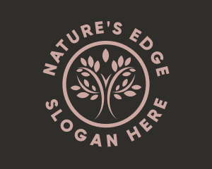 Nature Charity Tree logo design