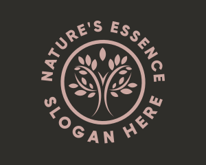 Nature Charity Tree logo design