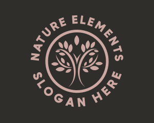 Nature Charity Tree logo design