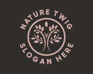 Nature Charity Tree logo design