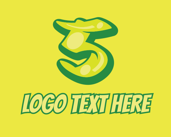 Comic logo example 1