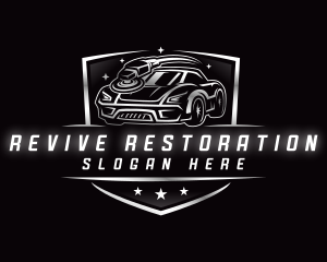 Automotive Car Restoration logo