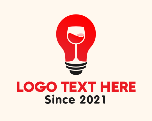 Wine Light Bulb logo