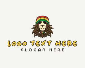 Reggae Lion Sunglasses logo