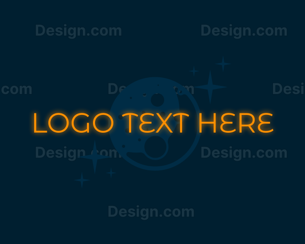 Moon Glow Wordmark Logo