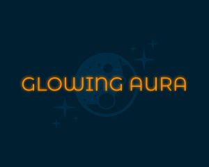 Moon Glow Wordmark logo design