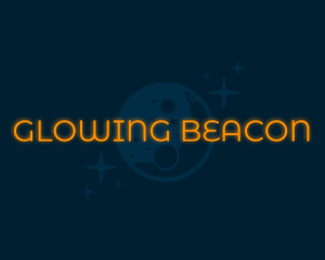 Moon Glow Wordmark logo design