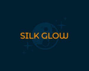 Moon Glow Wordmark logo design